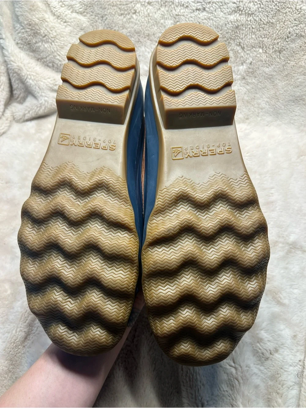 Sperry Mens Rain Boots Size 11.5
